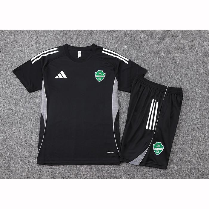 Chandal del Al-Ahli Saudi Manga Corta 25-26 Negro - Pantalon Corto